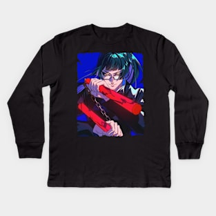 MAKI ZENIN MERCH VTG Kids Long Sleeve T-Shirt